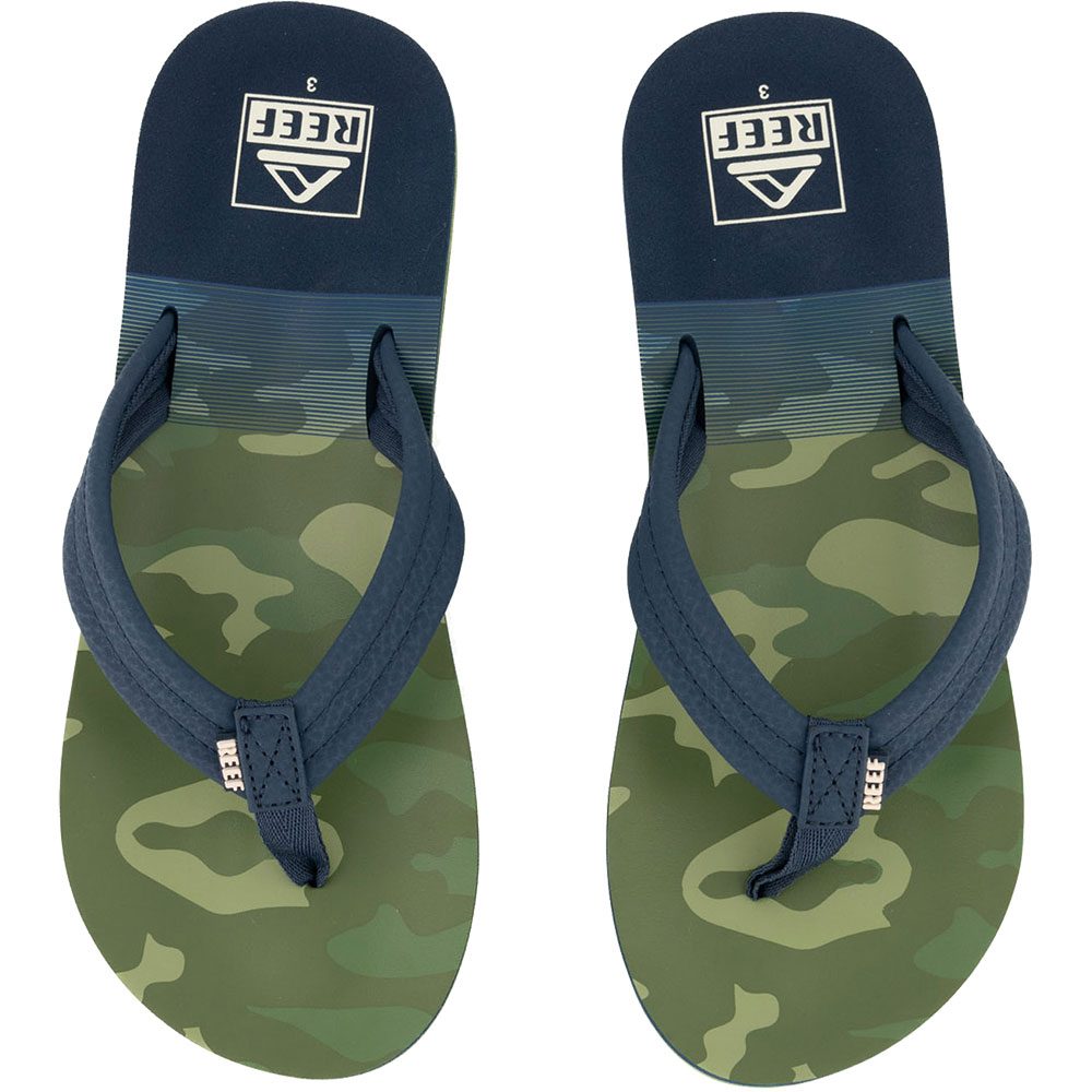 Reef Kids Ahi Sandalen Jungen navy camo