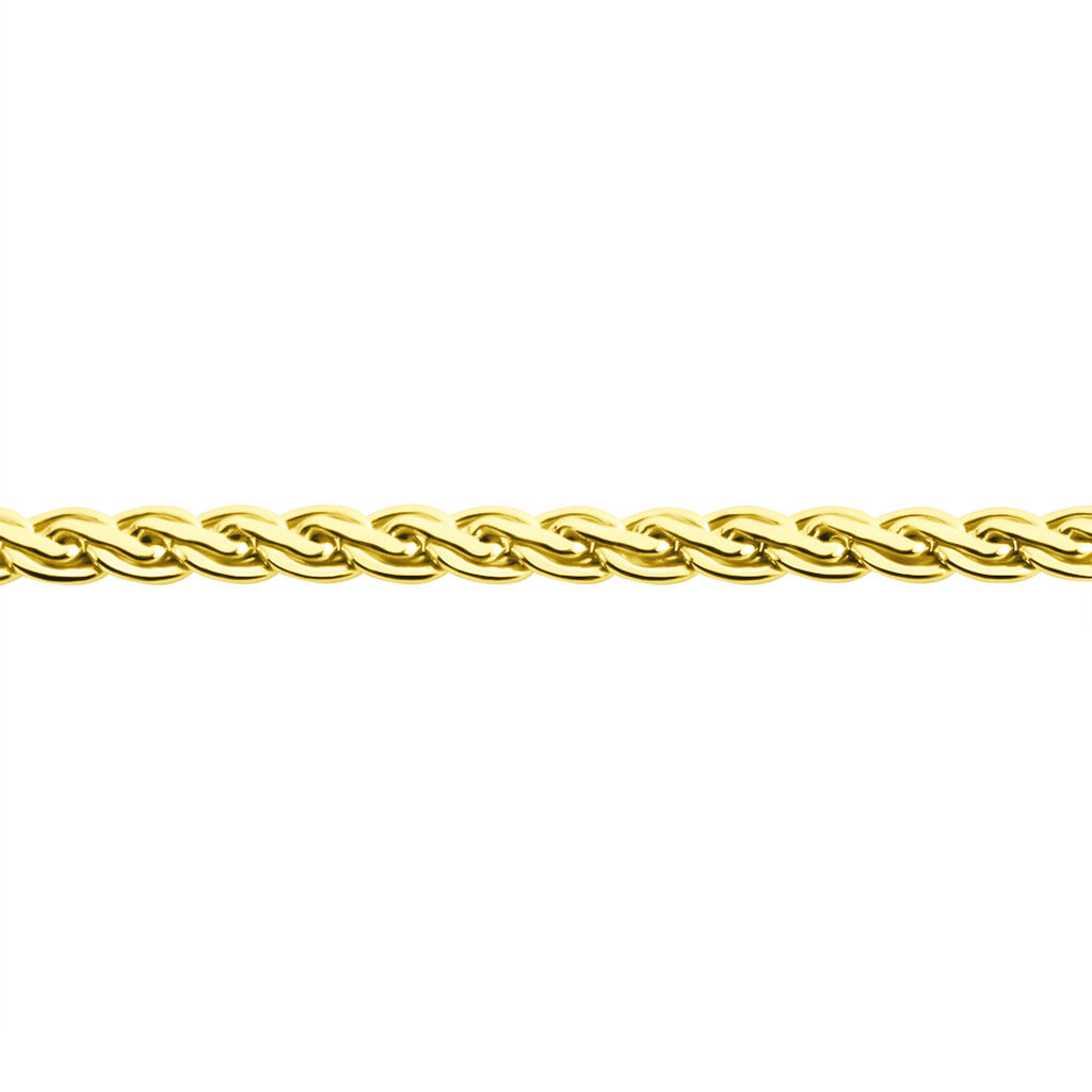 Bracelet Jany Maille Palmier Or Jaune
