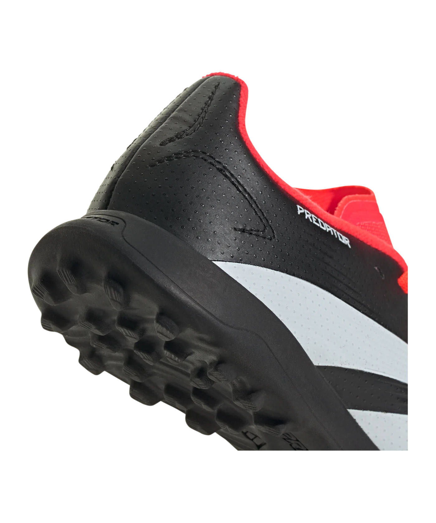 adidas Predator League TF Kids Solar Energy Schwarz Weiss Rot
