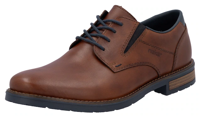 Rieker Schnürschuh  mit Stretch, Freizeitschuh, Halbschuh, Schnürschuh