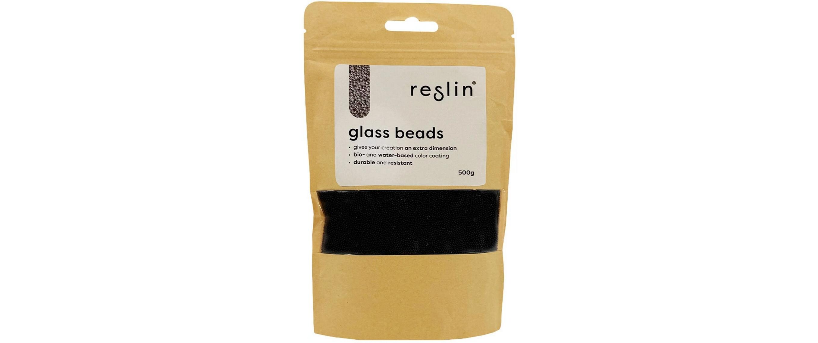 Glasperlen 500 g SchwarzGlasperlen