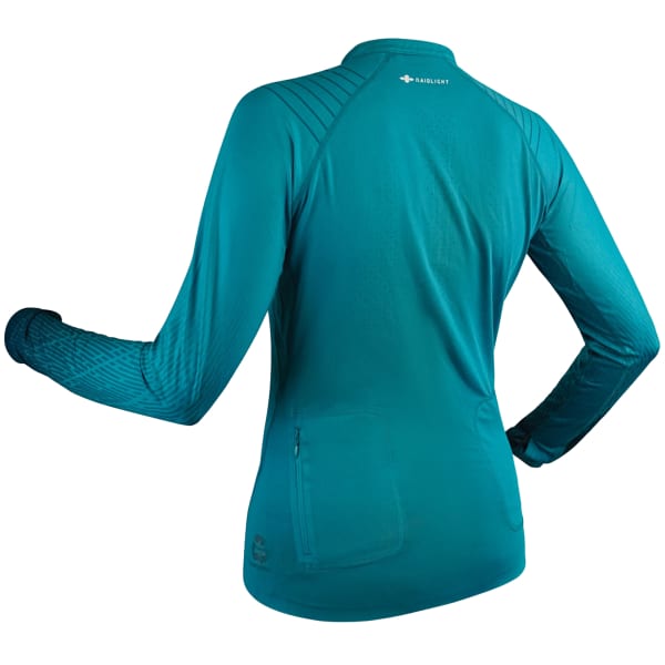 T-shirt running RAIDLIGHT R-LIGHT LS TOP W PEACOCK