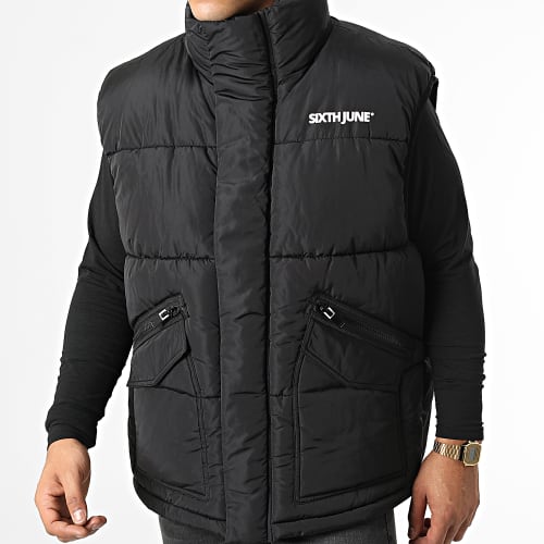 Doudoune Sans Manches M22409SOW Noir