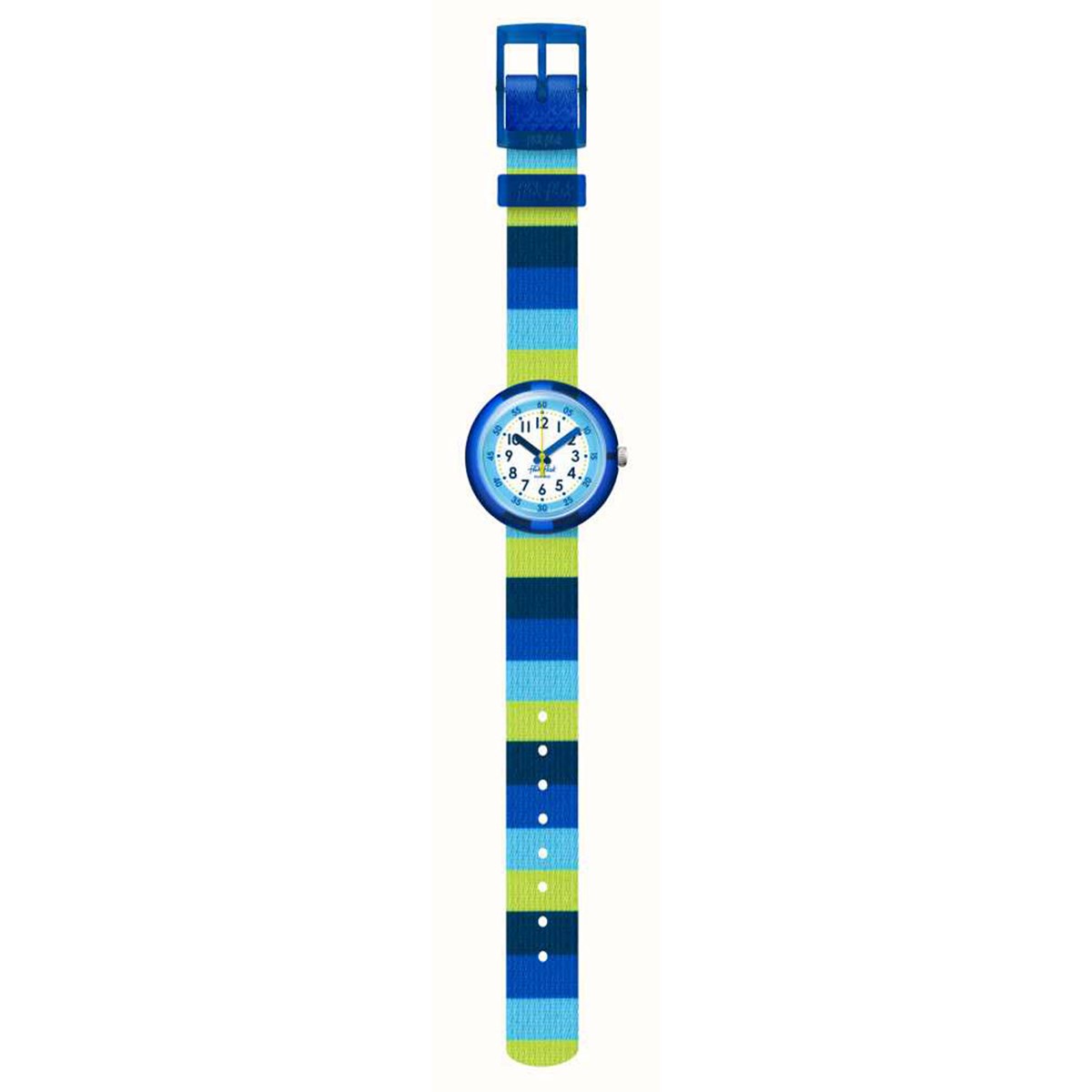 Montre Flik Flak Stripy Blue