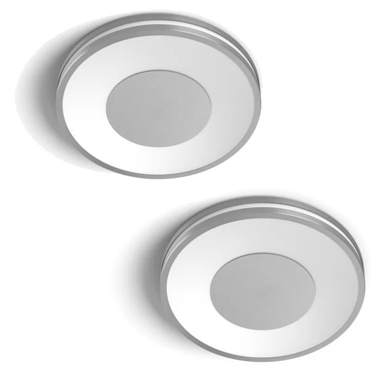 Philips Hue - 2xBeing Ceiling Light Aluminium - Bundle