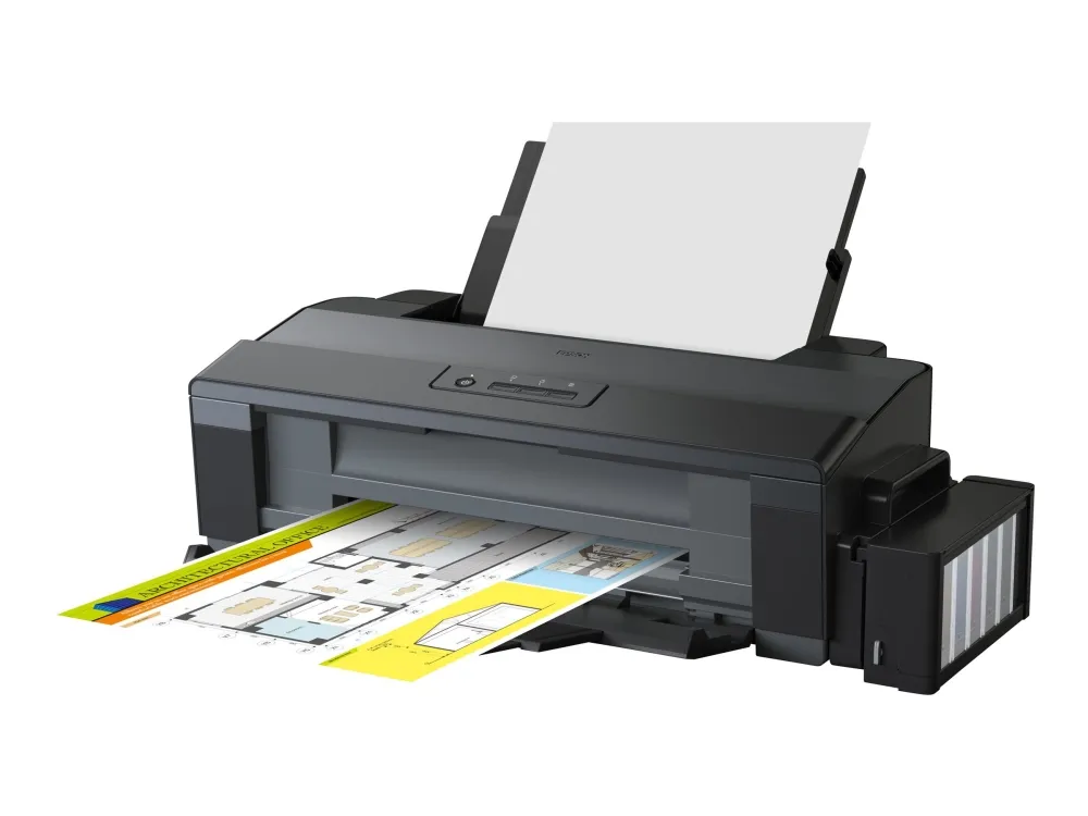 Epson EcoTank ET-14000 - Printer - farve - blækprinter - kan genopfyldes - A3 - 5760 x 1440 dpi - op til 15 spm (mono) / op til 5.5 spm (farve) - kapacitet: 100 ark - USB