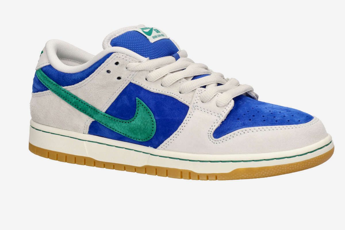 Nike SB Dunk Low Pro Schuh (phantom malachite hyper royal)
