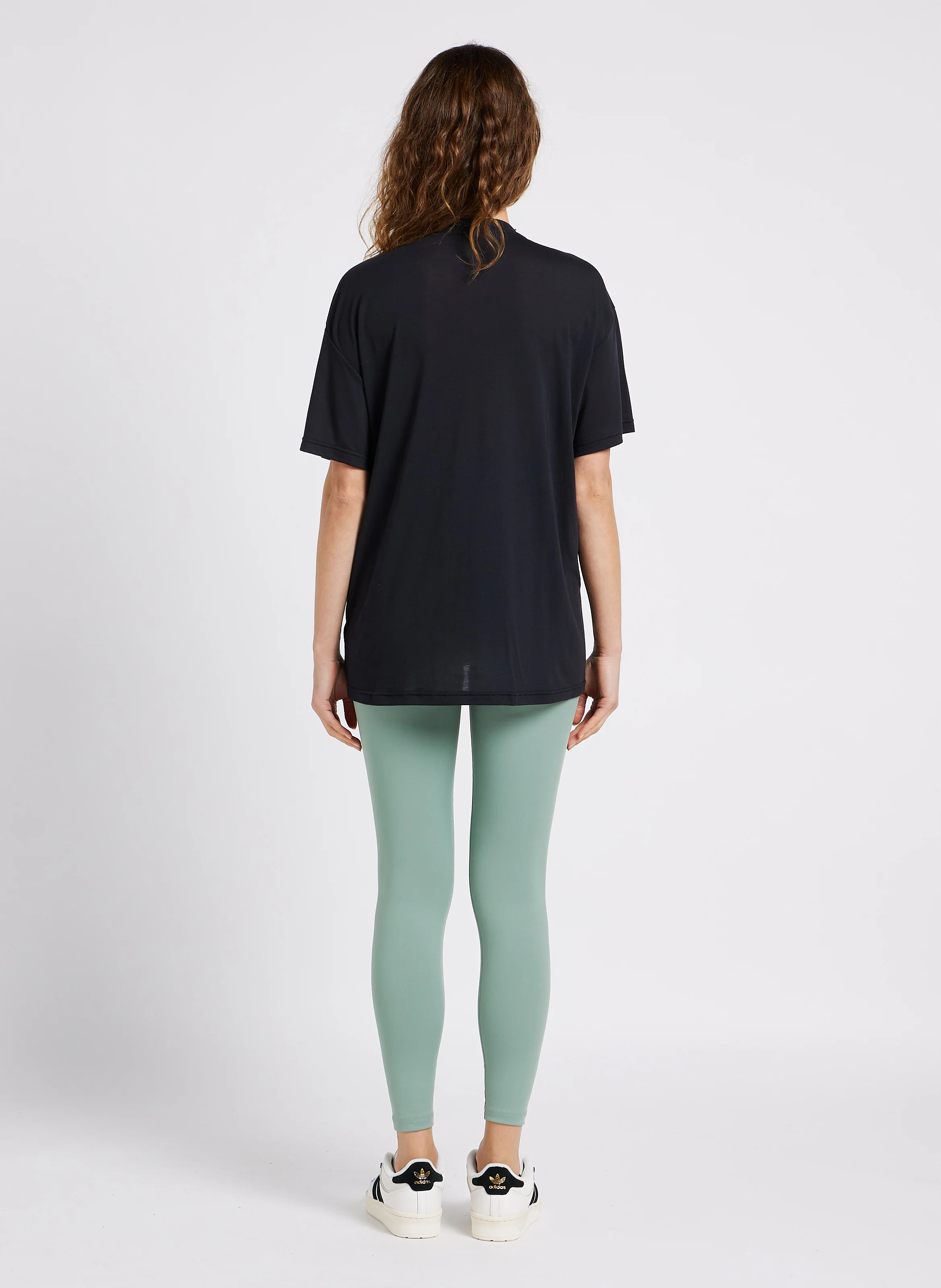 TE 78 TIG MAT - Legging de sport de grossesse taille haute | Vert