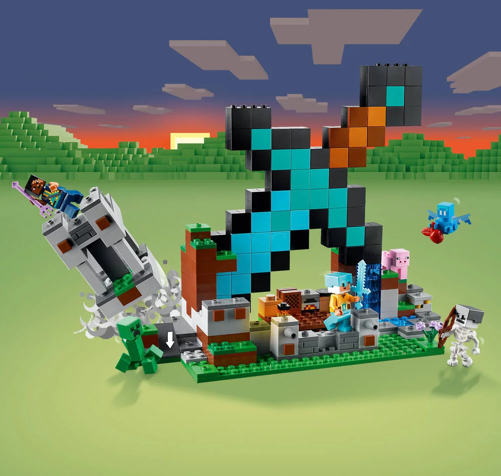 LEGO®MINECRAFT™ 21244 - L’AVANT-POSTE DE L’EPEE