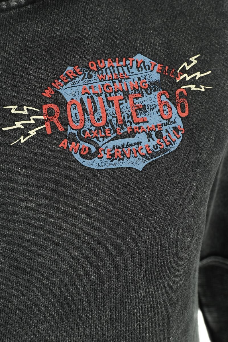 Rock Rebel X Route 66 - Hoody | Rock Rebel by EMP Sweat-shirt à capuche