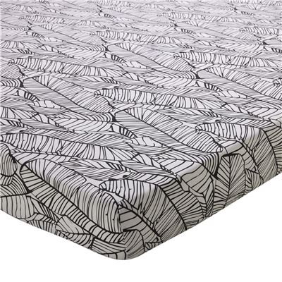 Linge de lit motif grandes fleurs