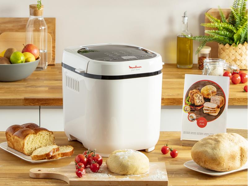 Moulinex Brotbackmaschine Pain Doré 1000 g Brotbackautomat für Brote mit bis zu 1000 g Gewicht