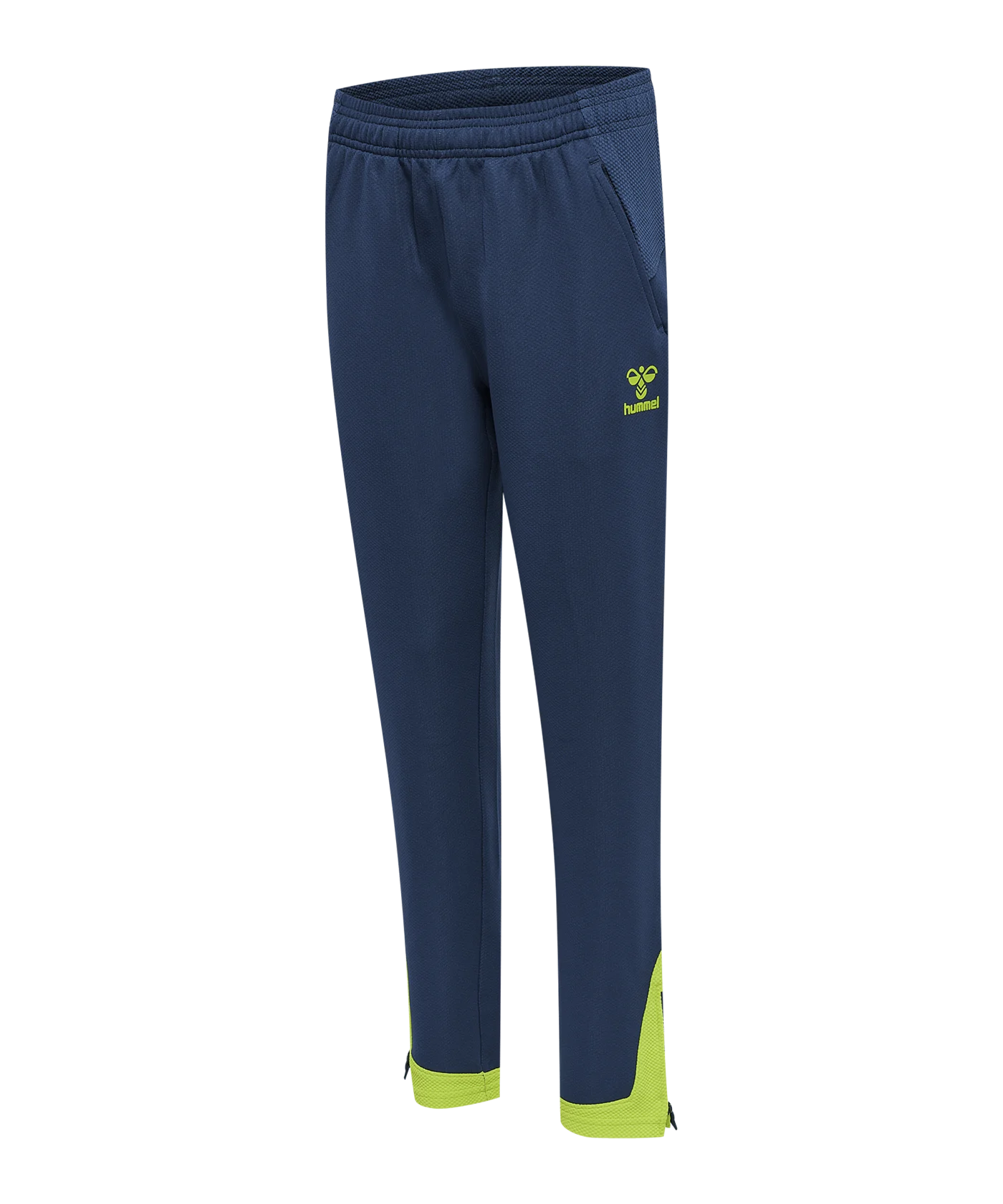 Hummel hmlLEAD Poly Trainingshose Kids Blau F7642