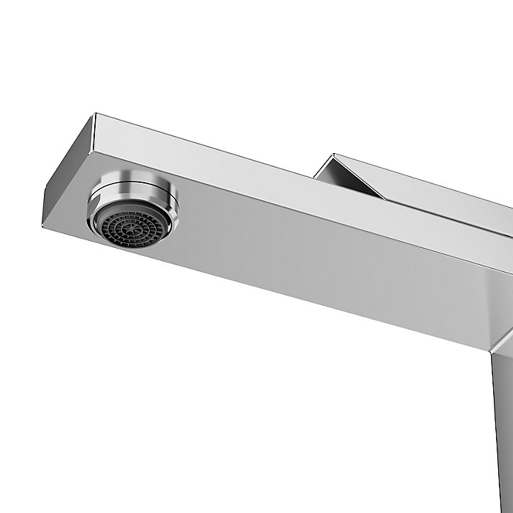 Mitigeur de lavabo chromé GoodHome Kolima XL