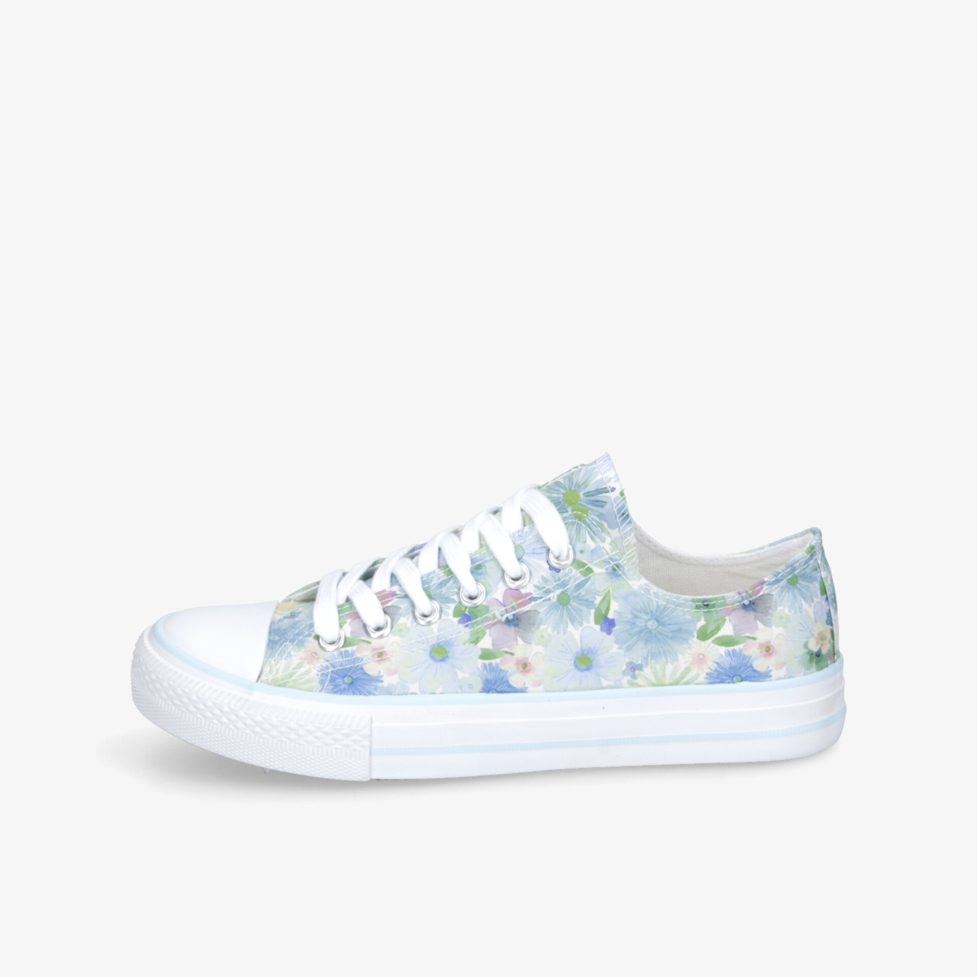 DooDogs Damen Leinenschuhe blau