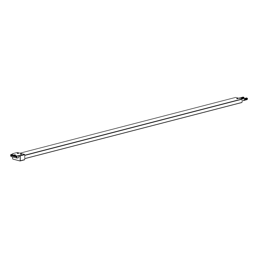 Sealskin SOHO stabilisatiestang 100cm mat zwart