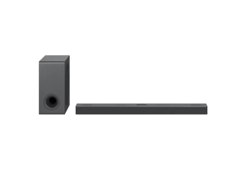 [OUTLET] - LG S80QY - Lydbarsystem - til hjemmebiograf - 3.1.3-kanal - trådløs - Wi-Fi, Bluetooth - App-kontrolleret - USB - 480 Watt (Total)