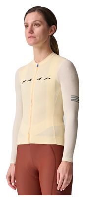 Maillot Manches Longues Maap Evade Pro Base 2.0 Femme Crème