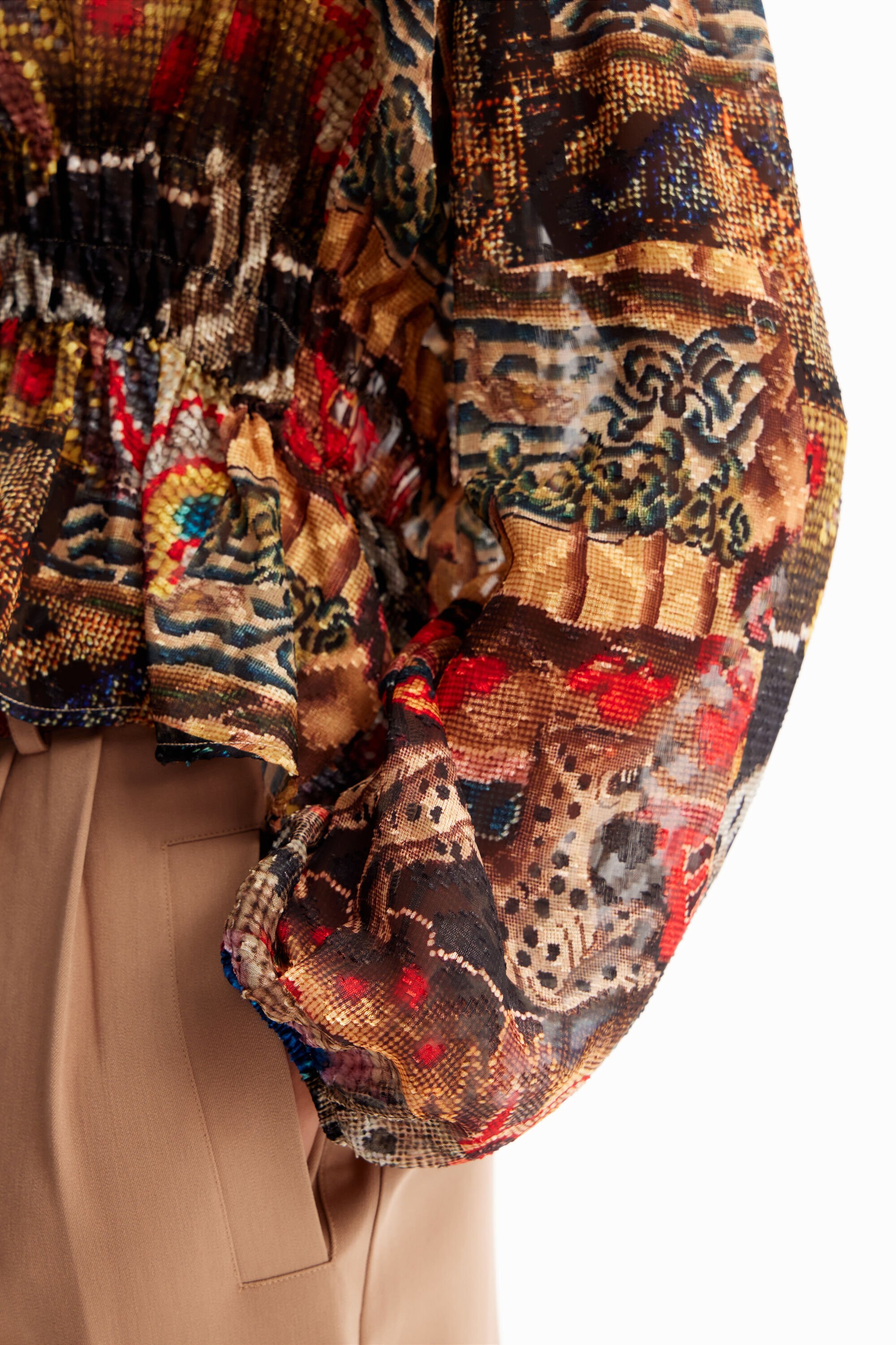 Blouse tapisserie M. Christian Lacroix