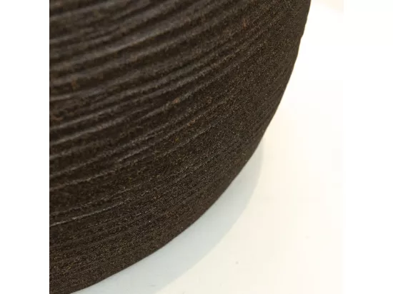 Brasero de jardin cheminée au bioéthanol pour intérieur et extérieur RAFFAELLO Terra Brown d.35 x h55