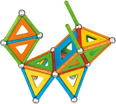 Geomag Supercolor Panels Recycled Byggesett 78 Deler