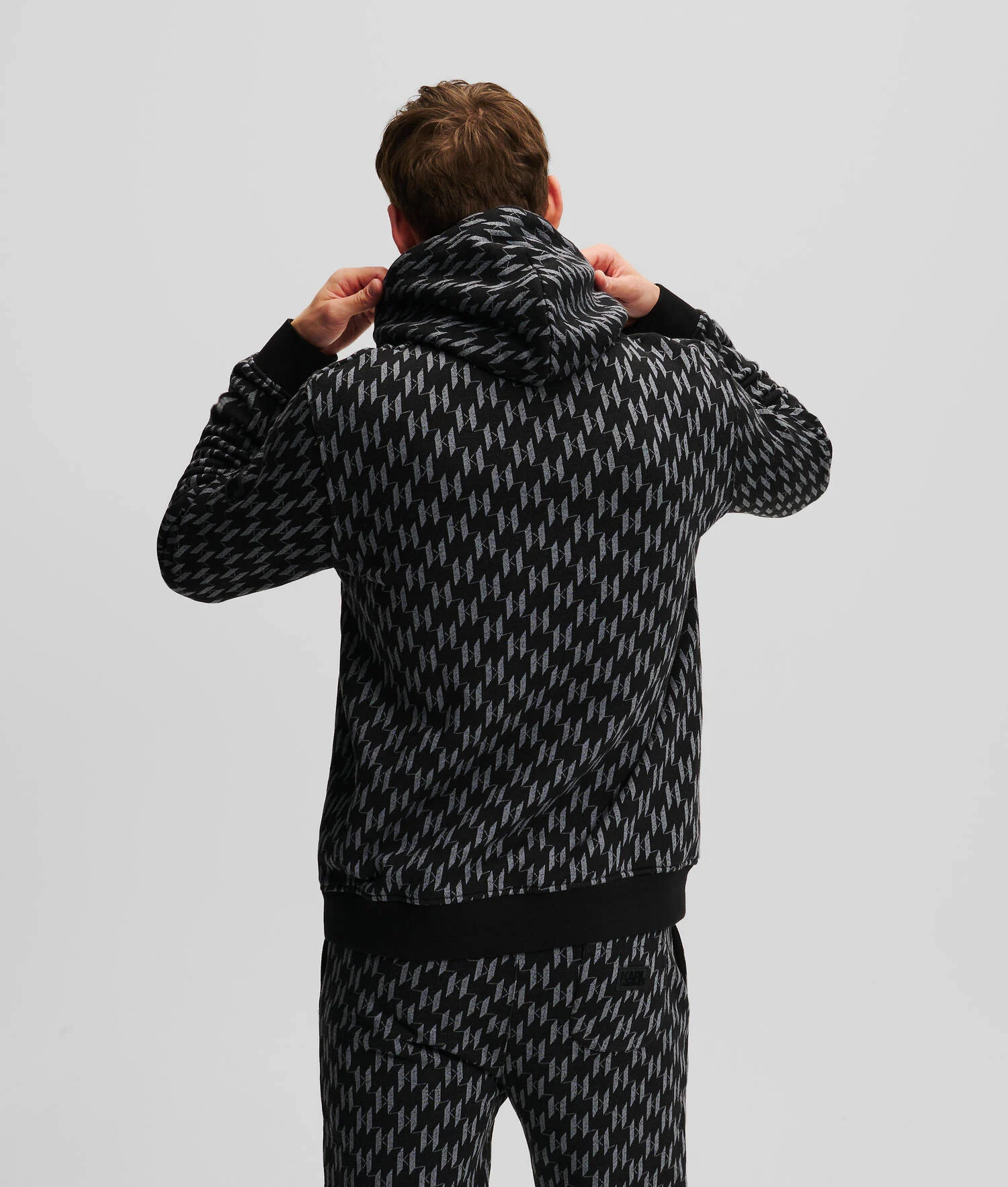 SWEAT À CAPUCHE KL MONOGRAM