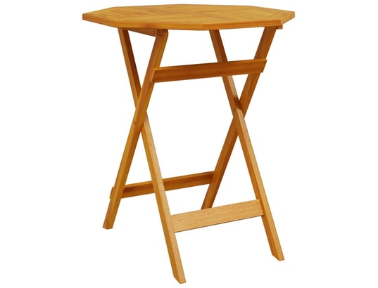 VIDAXL - Table pliante Table pliable de jardin ø70x75 cm bois d'acacia massif