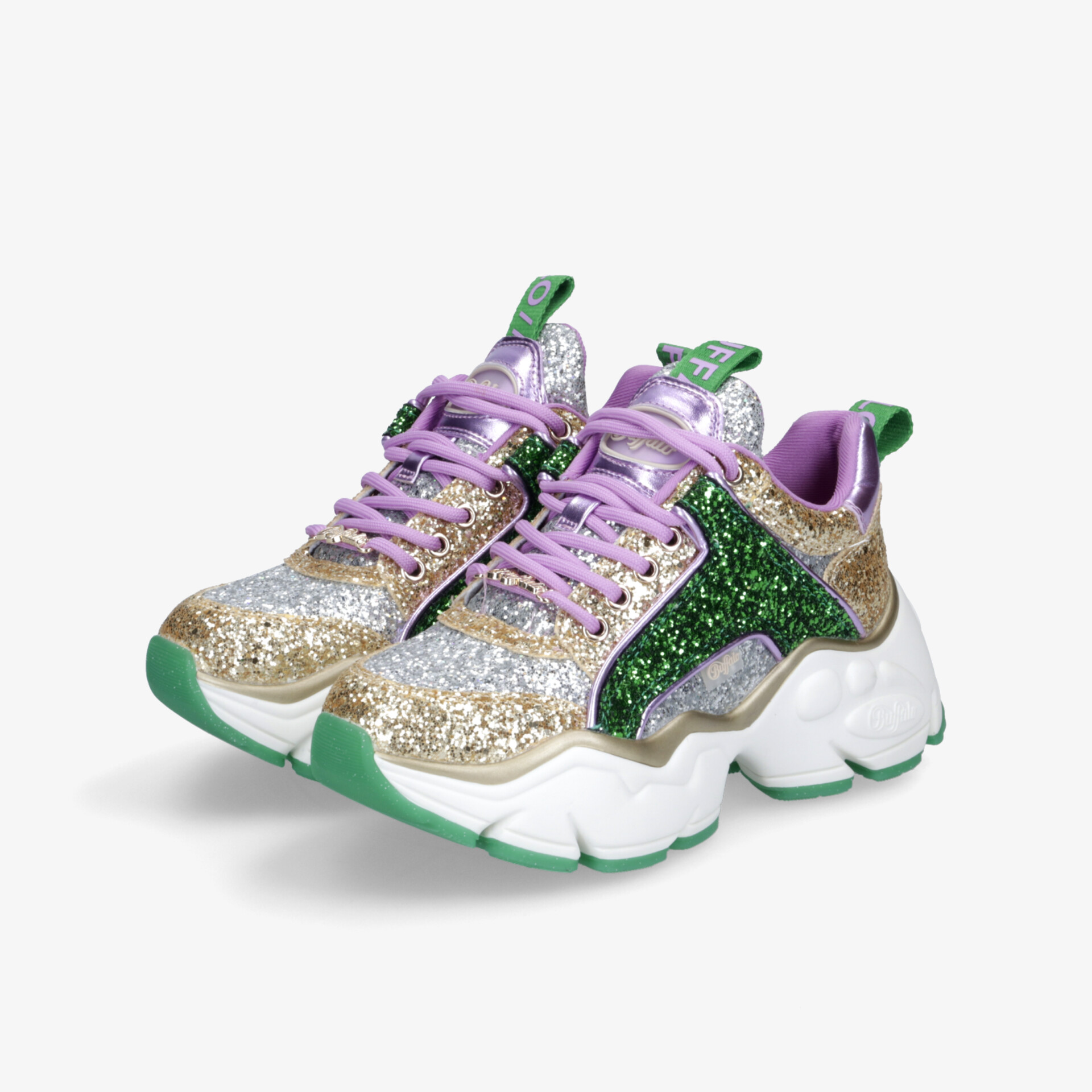 Buffalo Damen Plateau Sneaker mehrfarbig