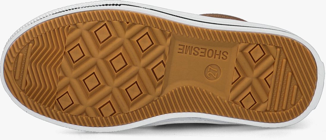 SHOESME cognac shoesme hoge sneaker on22w211