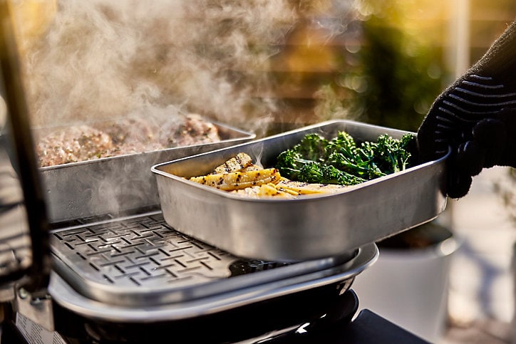 Kit polyvalent pour barbecue électrique Weber Lumin compact