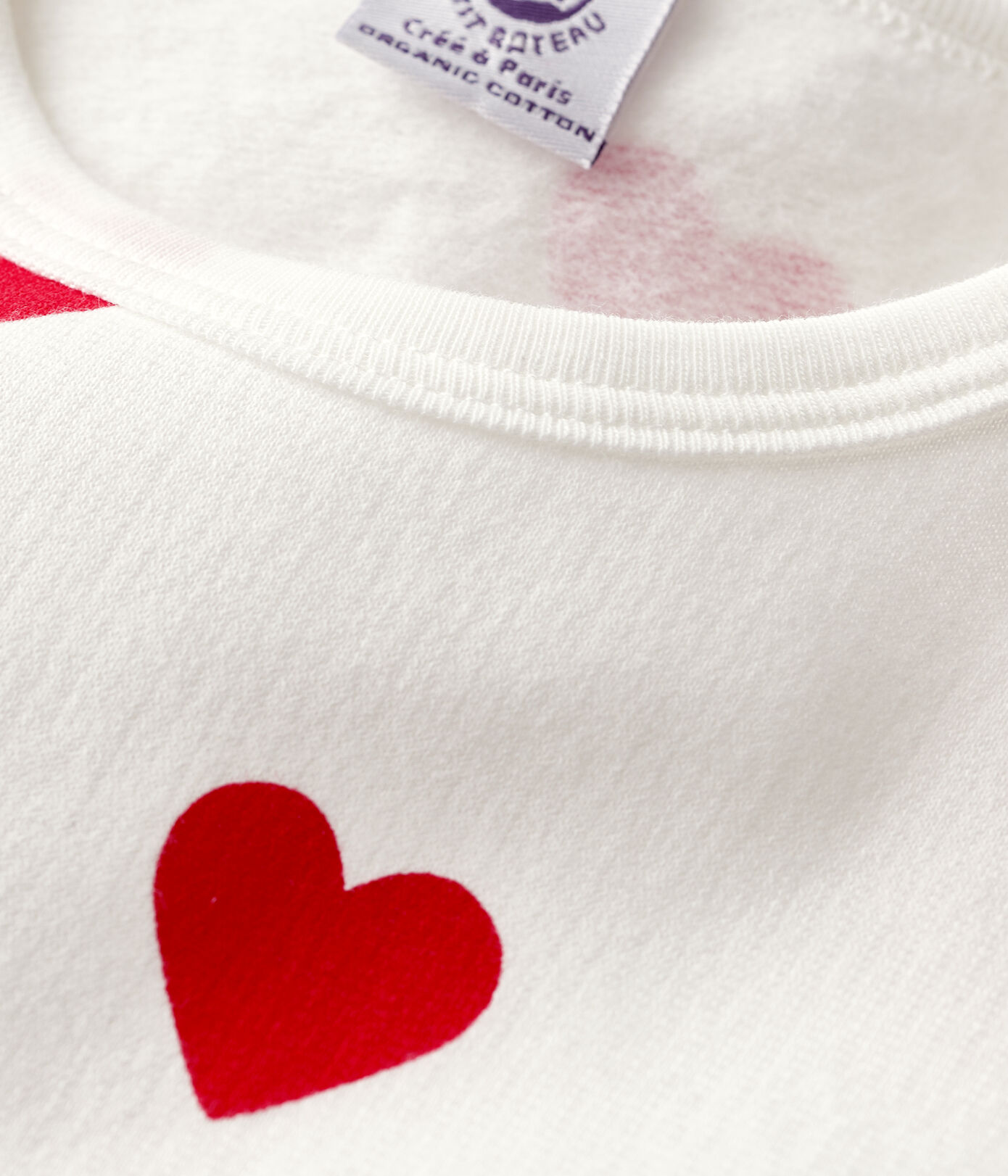 Pyjama cœur petite fille/petit garçon en molleton