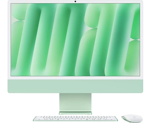Apple 24-inch iMac - Retina 4,5K display, M4 chip 10-core CPU   10-core GPU, 24GB RAM, 512GB SSD - Green