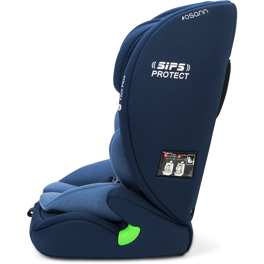 osann Kinderautositz Flux Plus iSize Navy Melange