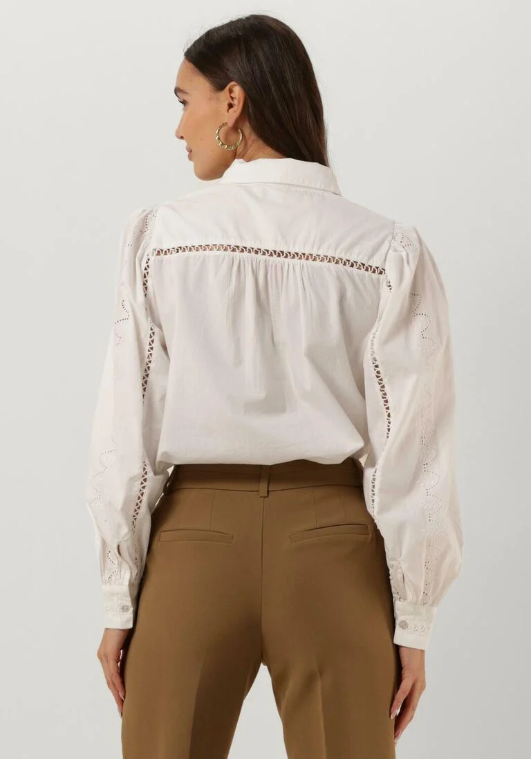 Y.A.S. witte y.a.s. blouse yaskenora ls shirt