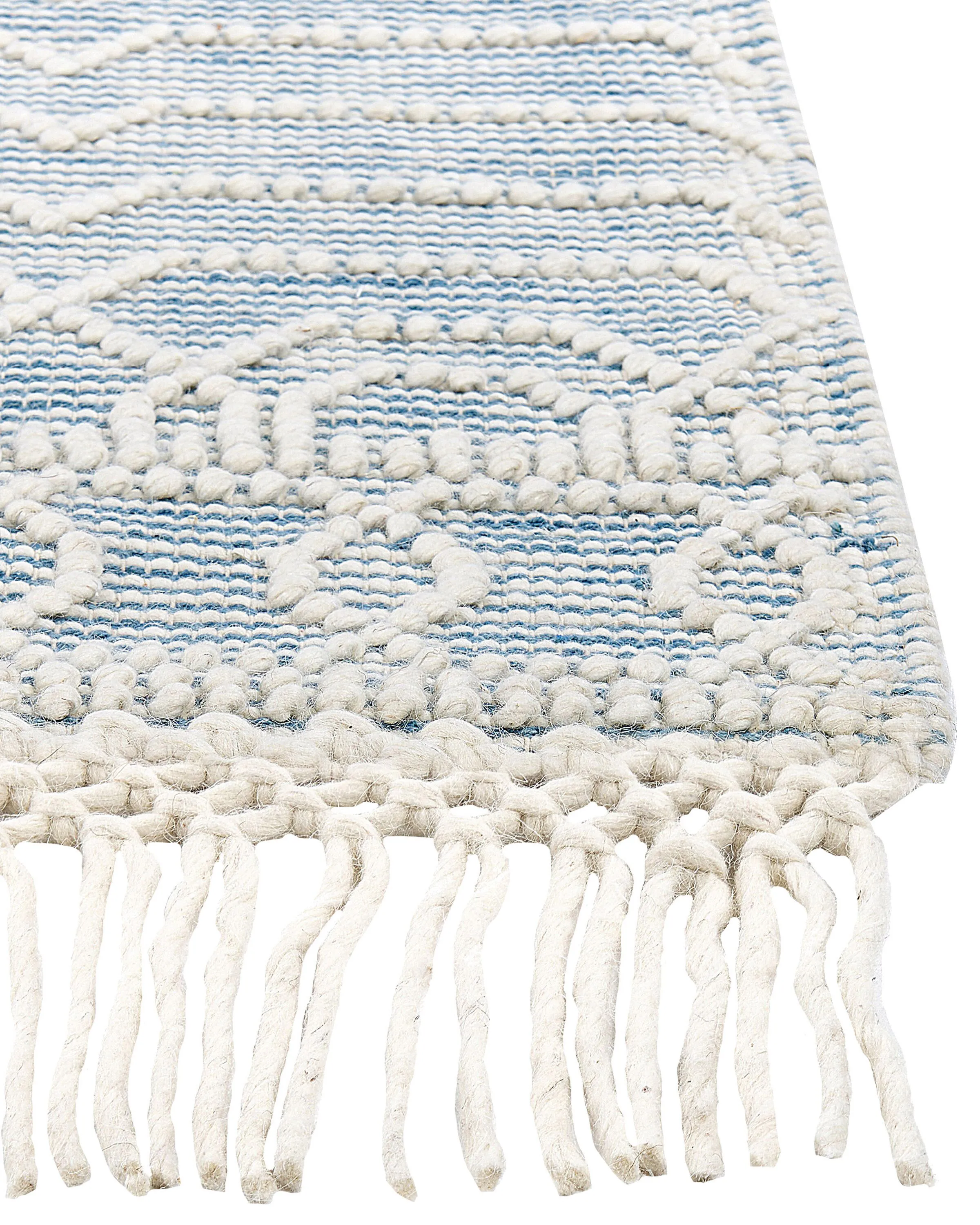 Vloerkleed ORHANELI Blauw 160 x 230 cm Wol