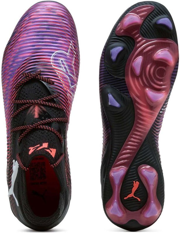 Puma - Future 8 Ultimate - Voetbalschoenen - Zwart - Mesh - Flexgility