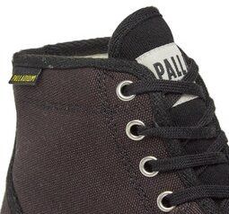 Palladium - PALLABROUSSE - Laarzen - Zwart - Katoen - Rubber Zool