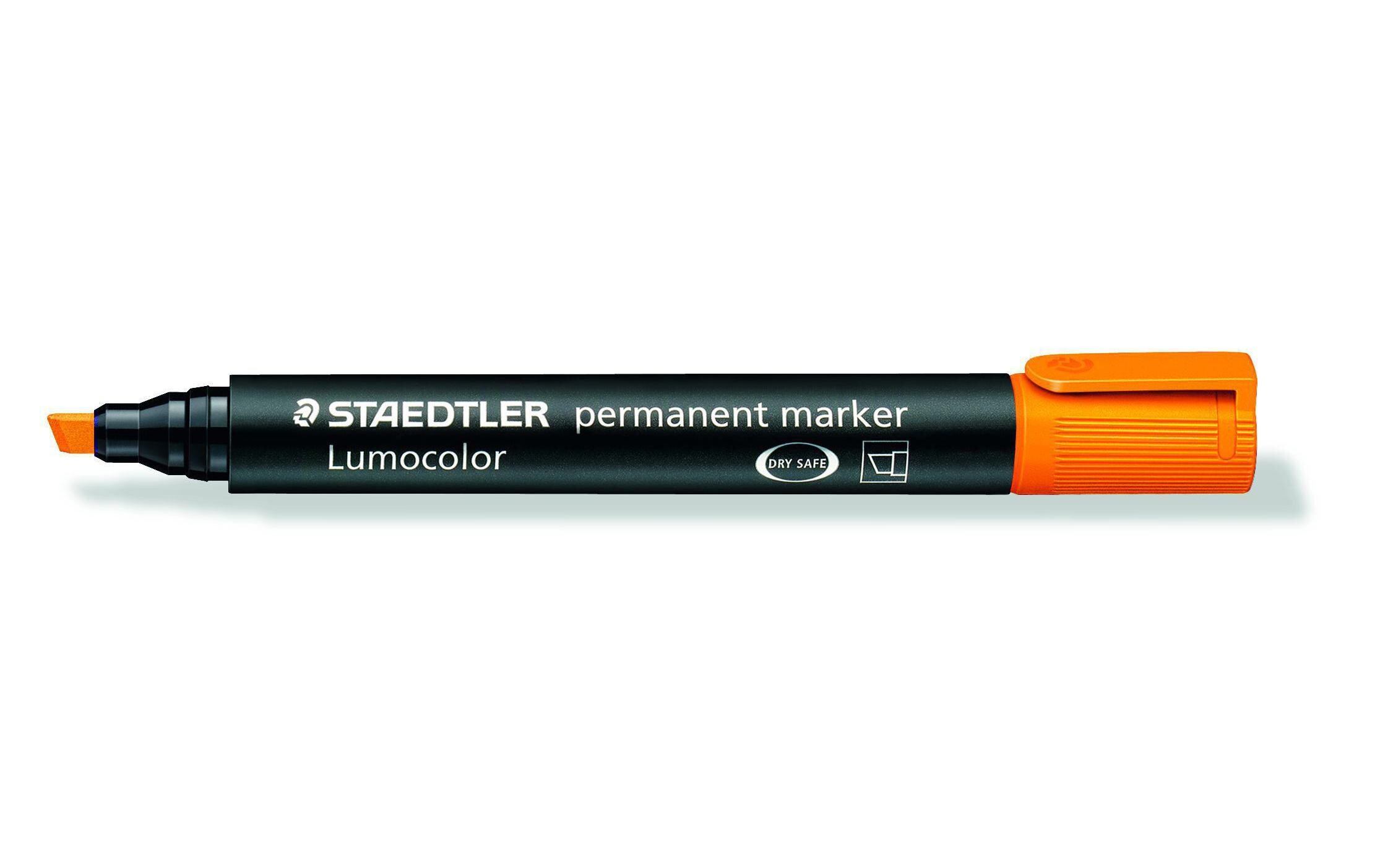 Permanent-Marker Lumocolor 350 Orange, permanentPermanentmarker