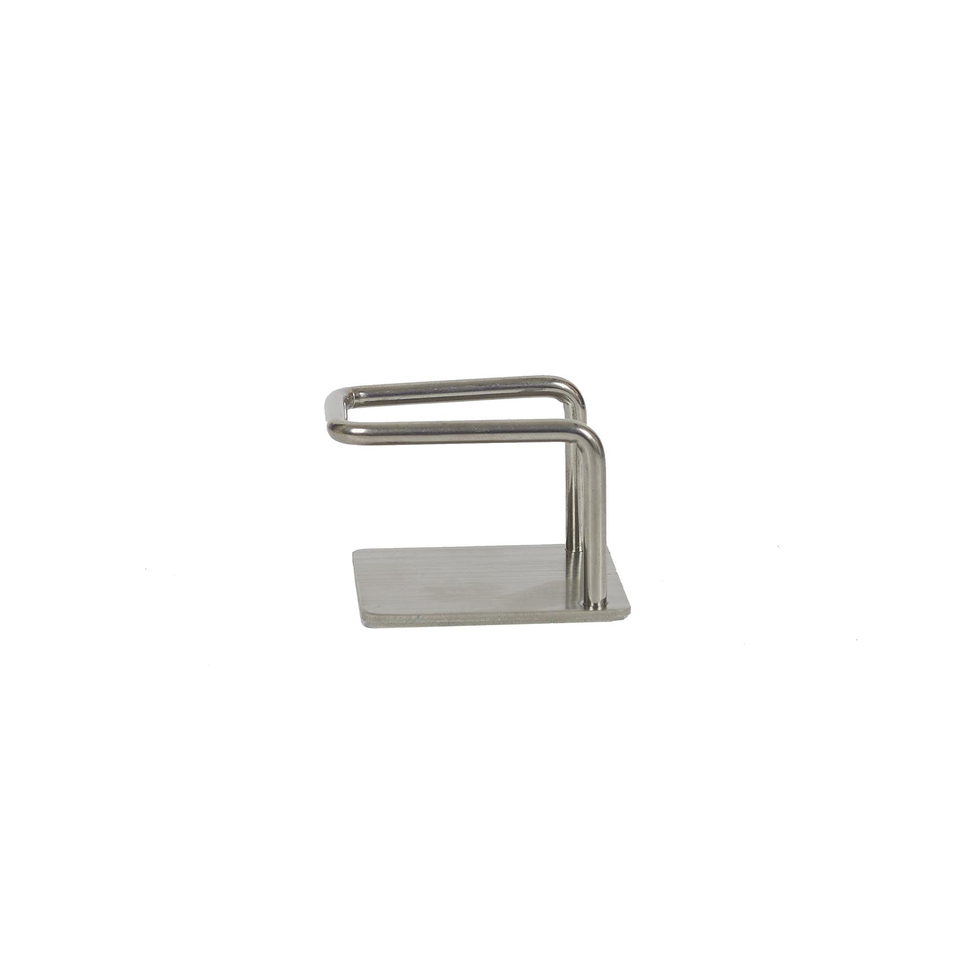 SUPPORT EPONGE ADHESIF INOX 4X4X3CM