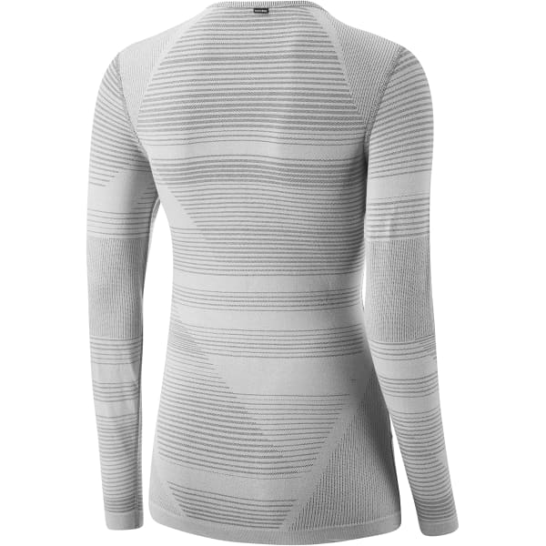 T-shirt thermique LÖFFLER W SHIRT L/S TRANSTEX RETR'X GREY MELANGE