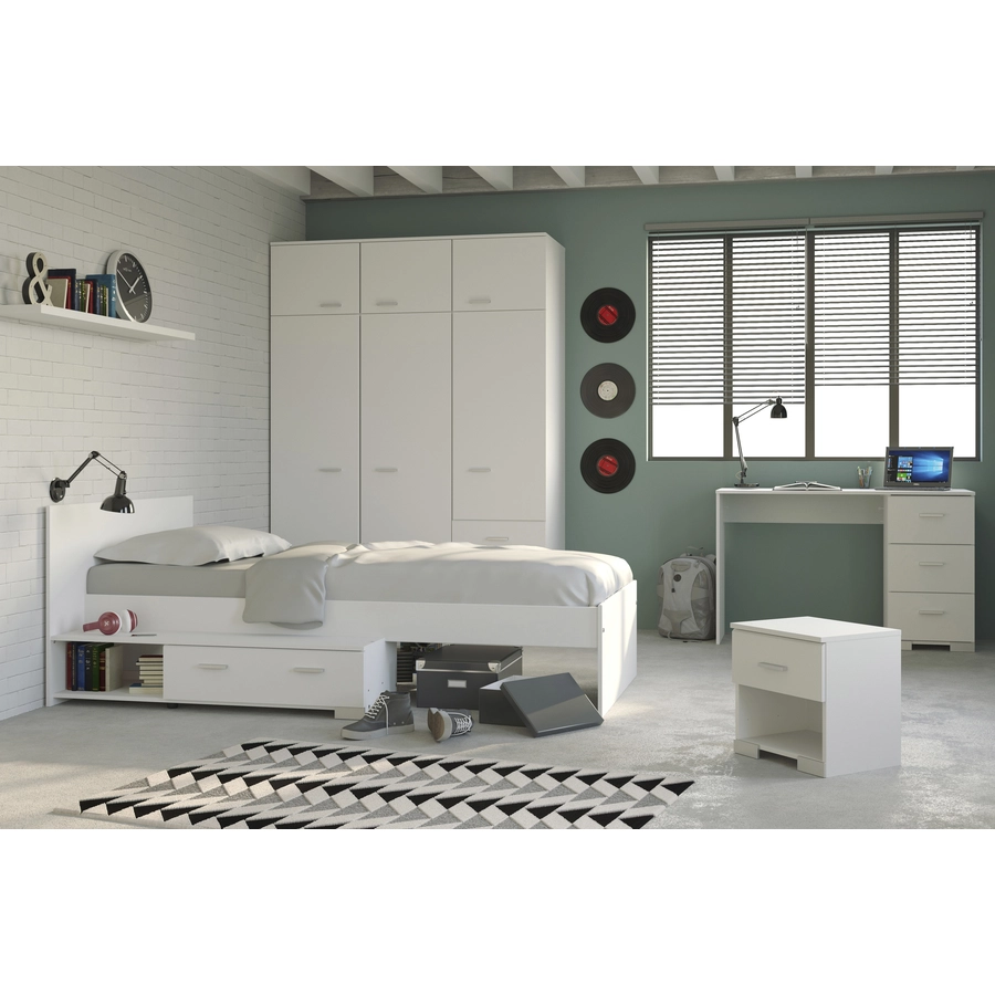 Parisot Kinderzimmer Set 4tlg Galaxy 152  Weiß Weiß