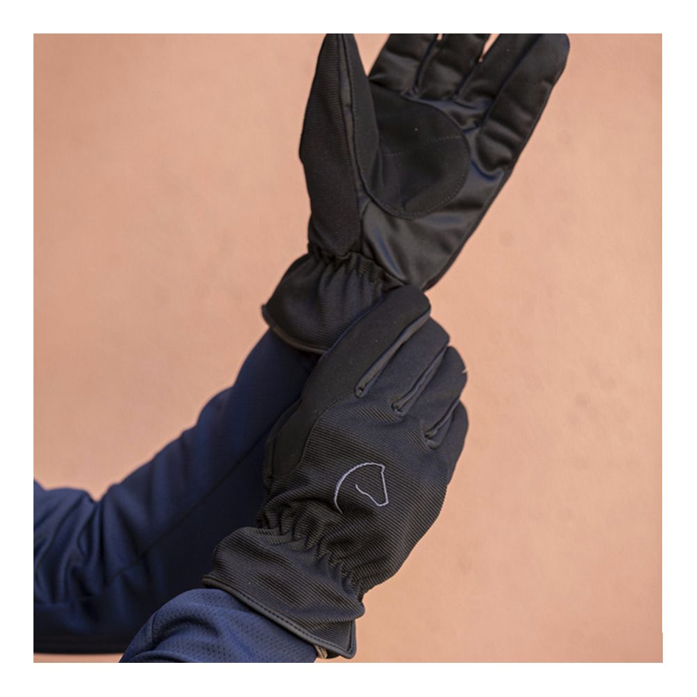 Equitheme FLOCON - Gants noir