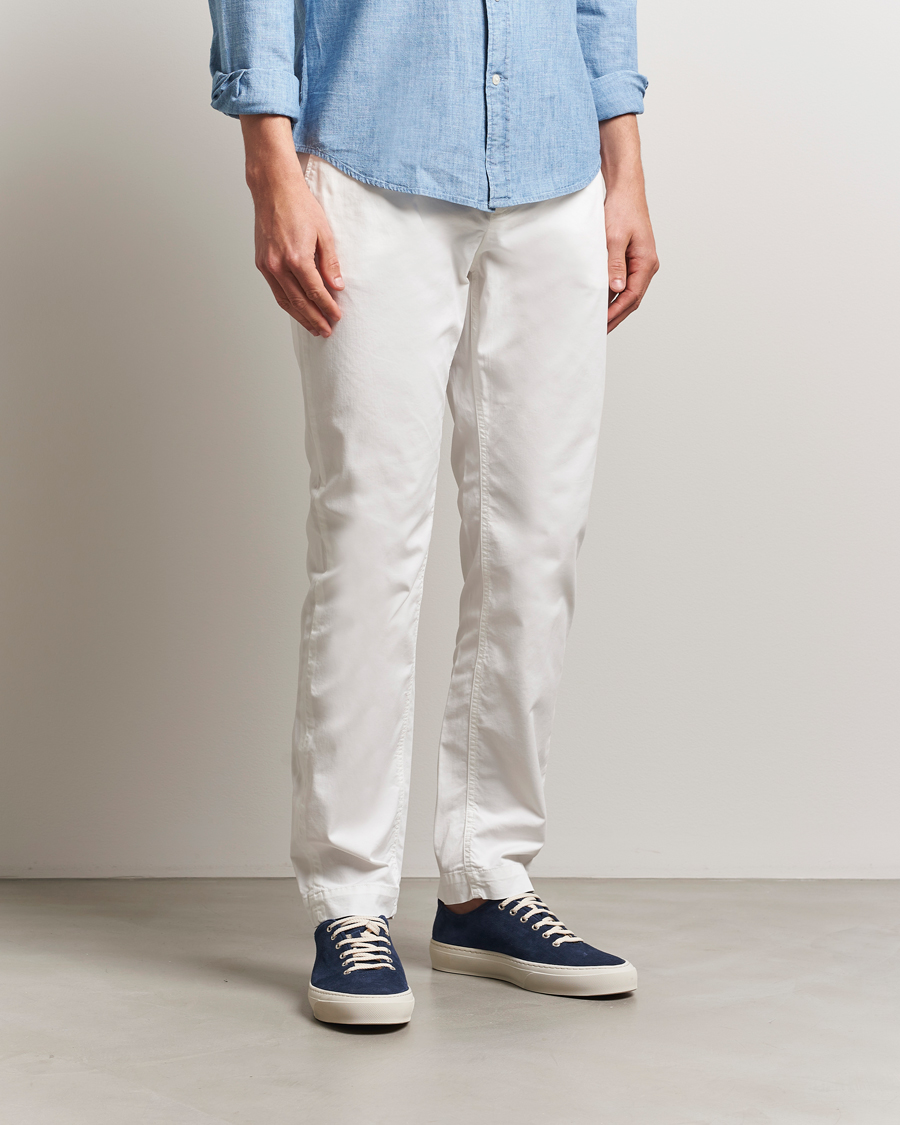 Morris Jeffrey Summer Chino White