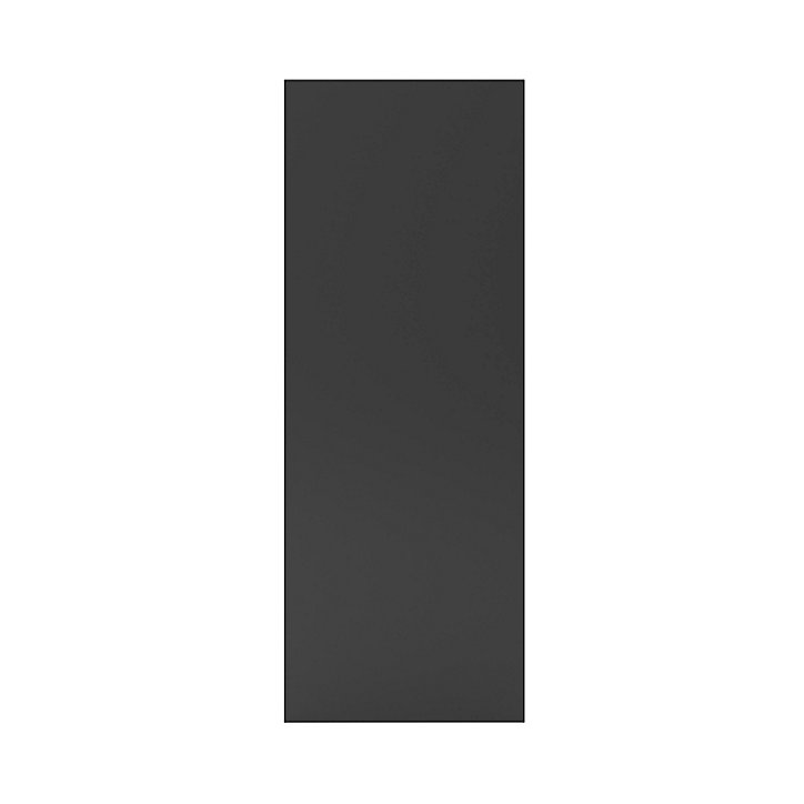 Joue de finition caisson haut Goodhome Artemisia Graphite H. 96 cm x l. 36 cm x Ep. 18 mm