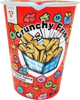 Tokimeki crunchy fries spicy Sichuan 50 gr