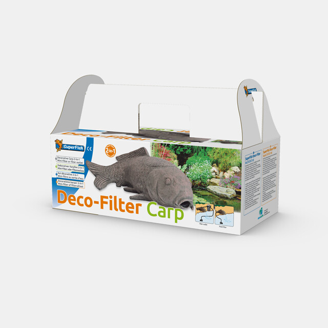 Superfish Carp/karper multifunctioneel vijverornament