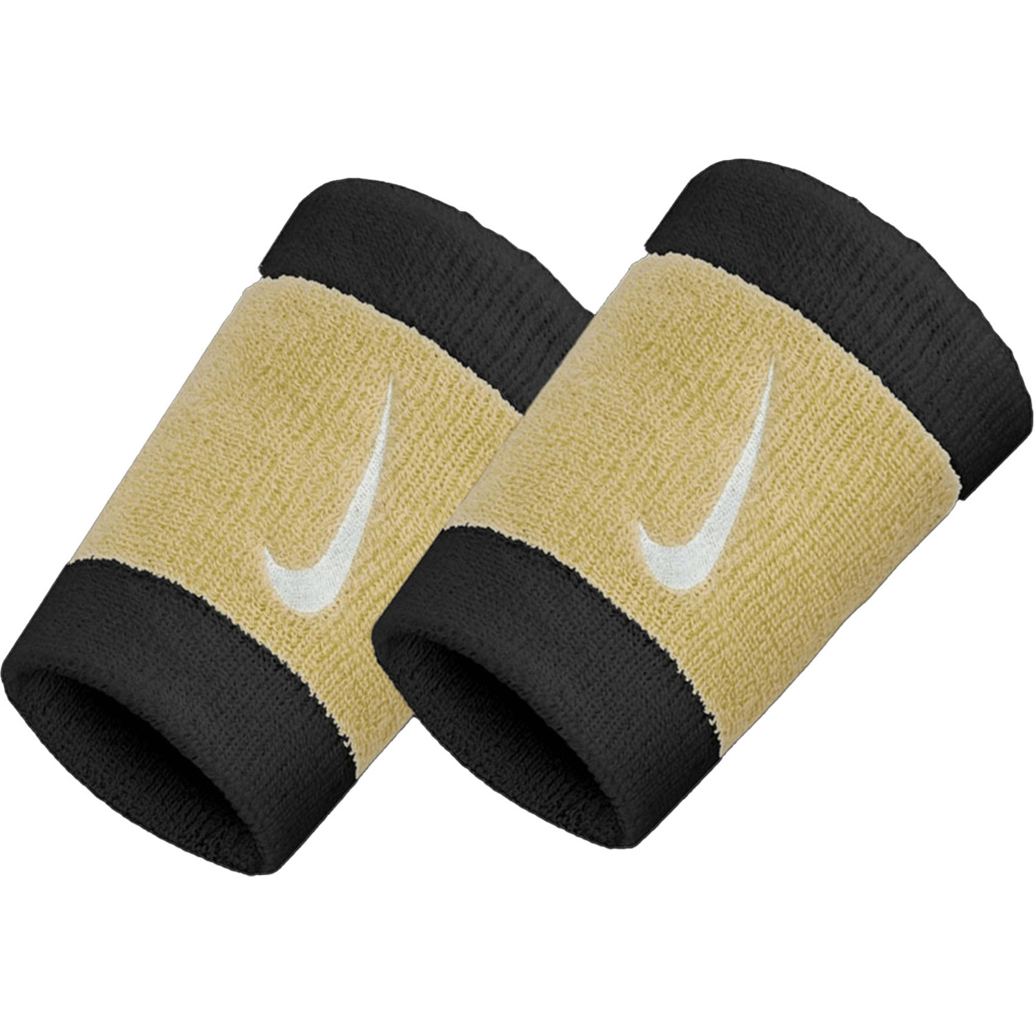 Nike Swoosh Doublewide Wristbands 2-Pack