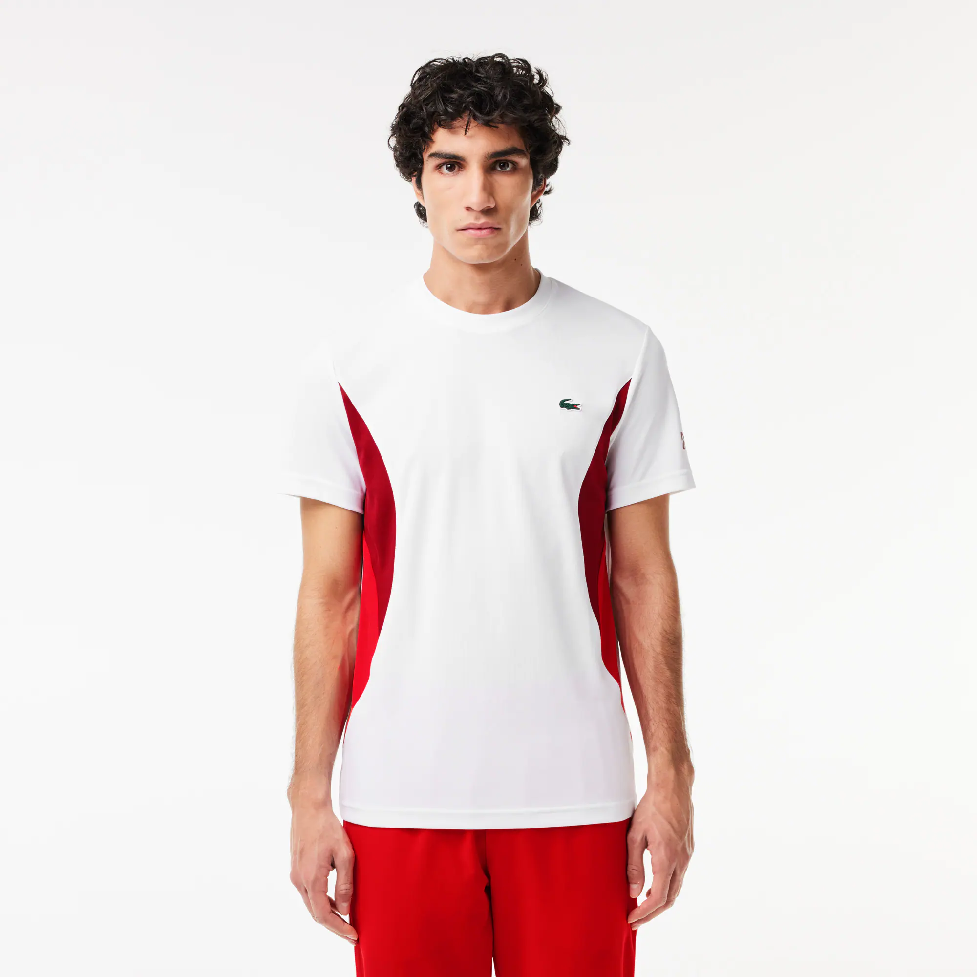 LACOSTE TENNIS x Novak Djokovic T-Shirt T-Shirts - Weiss - Lacoste - Herren