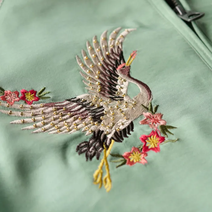 Superdry Suikajan Embroidered Bomber Jas Dames