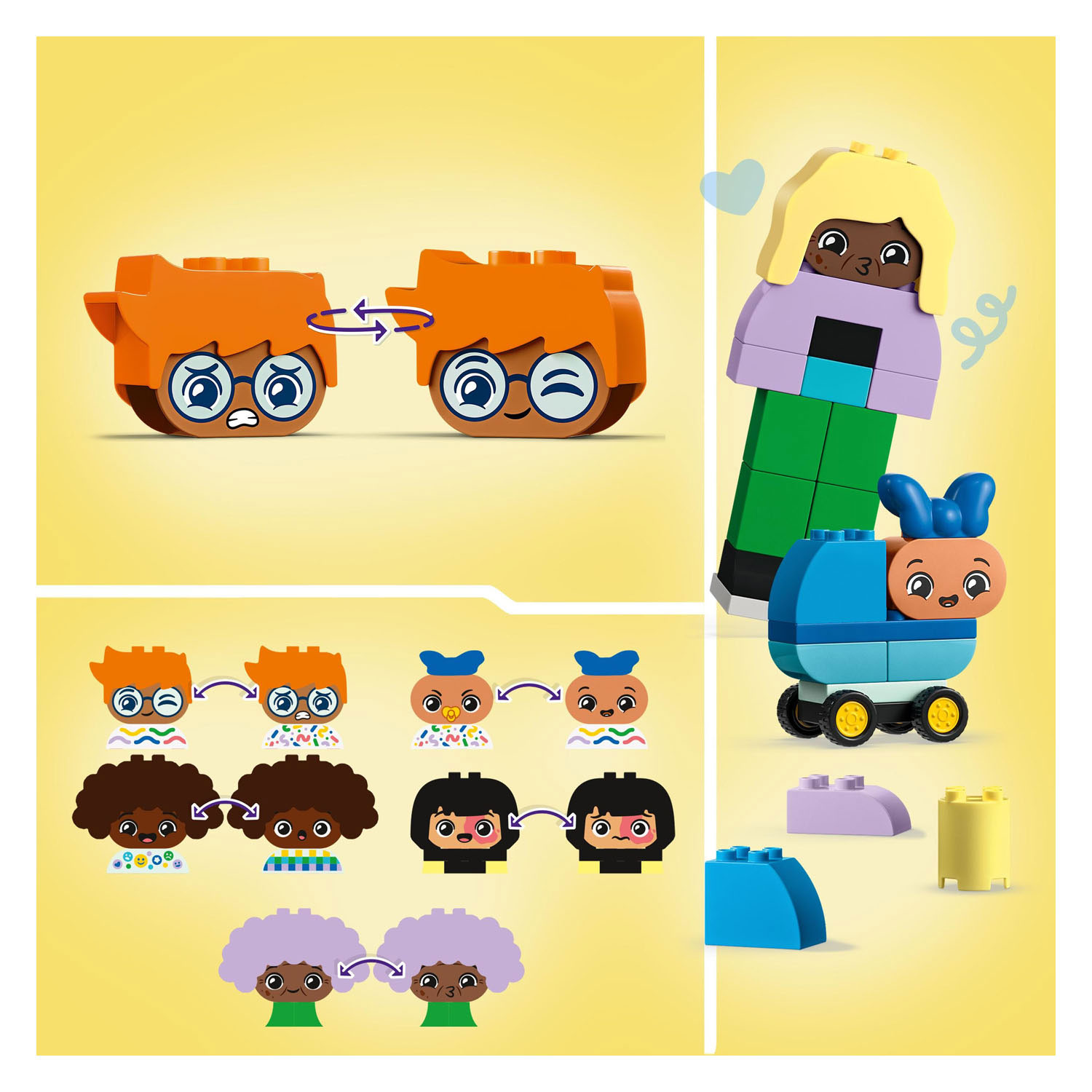 LEGO DUPLO Town 10423 Mensen en Hun Emoties